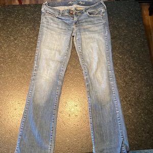 AMERICAN EAGLE Vintage Slim Boot Size 8 Denim Circa 2009 Low Rise